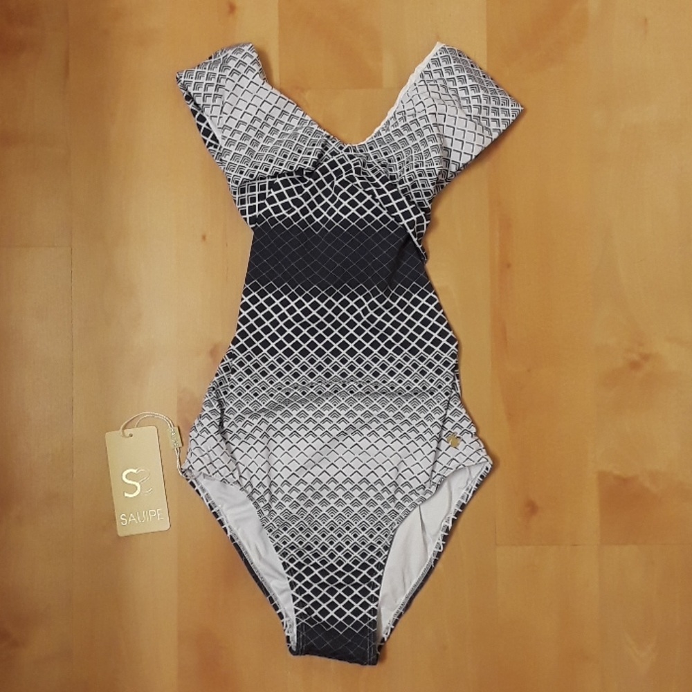 NWT, Sauipe Emma One Piece Print Swimsuit